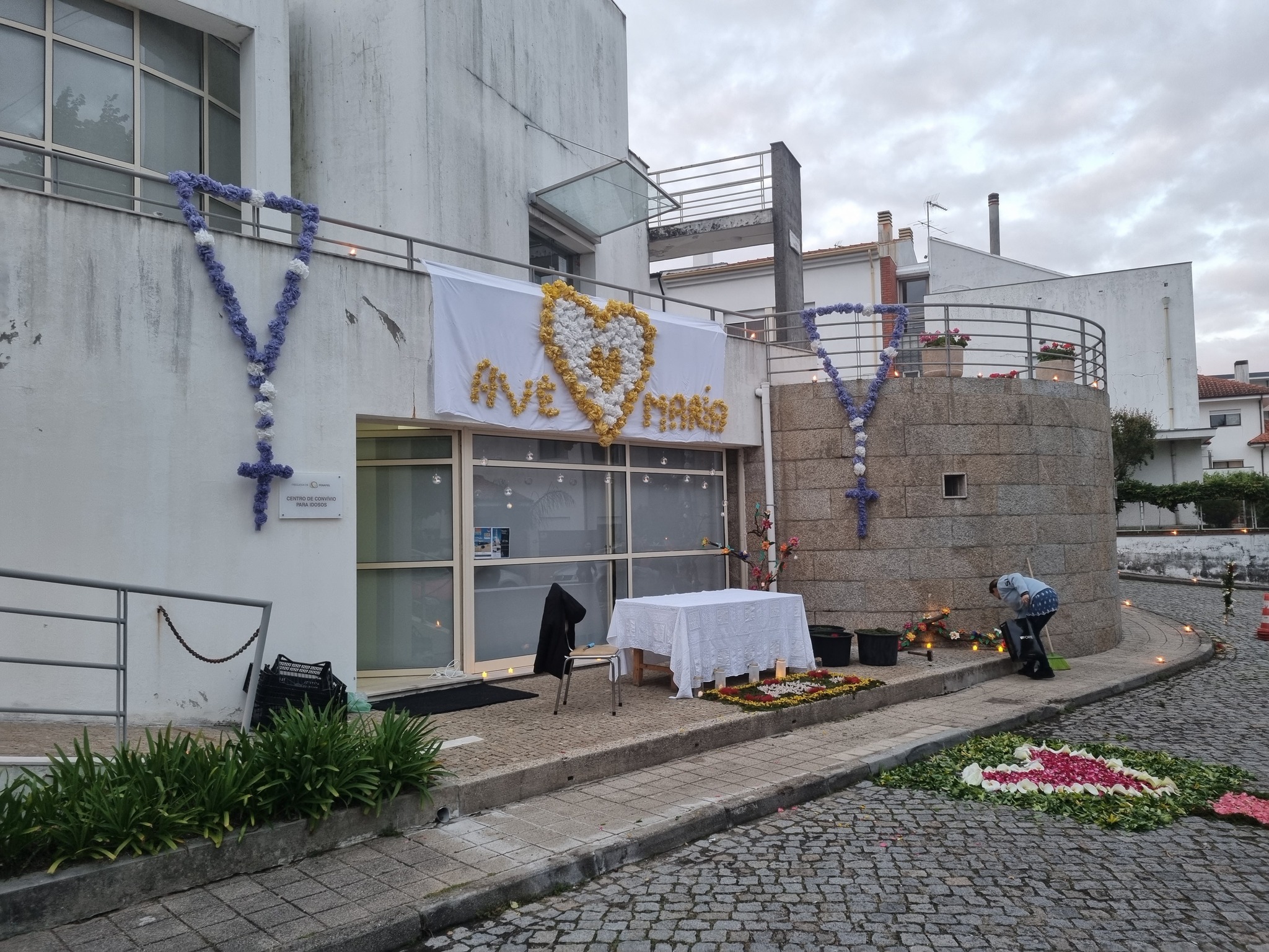 Procissão em Honra a Nª Senhora de Fátima
